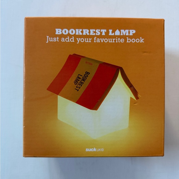 NIB Book Rest Lamp By Suck UK | Led Bedroom Lamp | Bedside Lamp Book Holder 🎁 - Picture 3 of 5